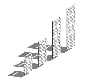 Product: Caliente Towel Rail - Single