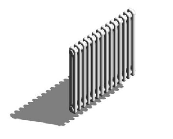 Product: Classic Column Horizontal Radiator (2 Columns)