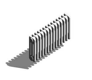 Product: Classic Column Horizontal Radiator (3 Columns)