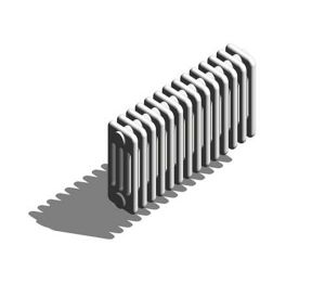 Product: Classic Column Horizontal Radiator (4 Columns)