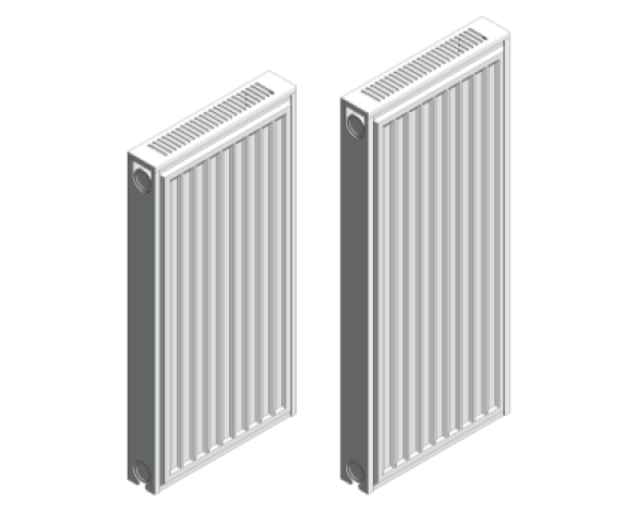 Revit, BIM, Download, Free, Components, object, objects, Stelrad, radiator, heating, mechanical, range, equipment, radiators,bathroom,kitchen, small, compact, 300, special, application, series, 