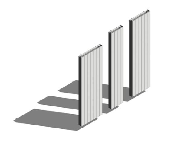 Product: Compact With Style Vertical Radiator
