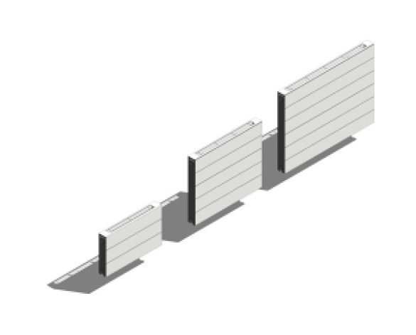 Product: Compact With Style Horizontal Radiator