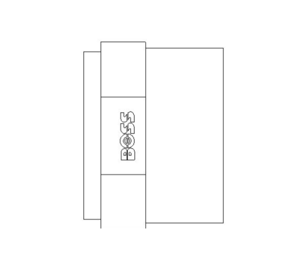 bimwarehouse plan image of BB3 Male Coupling from Boss