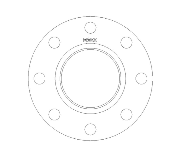 bimwarehouse side image of the Bi-Metallic Flanges Table 16/23 from Boss