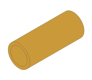 Product: Brass Screwed Pipe Barrel Nipple