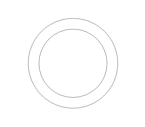 bimwarehouse side image of the Brass Screwed Pipe Barrel Nipple from Boss