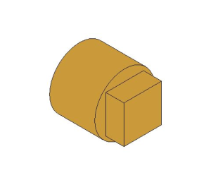Product: Brass Screwed Solid Square Head Plug