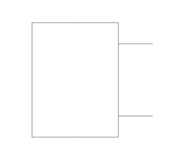 bimwarehouse plan image of the Brass Screwed Solid Square Head Plug from Boss