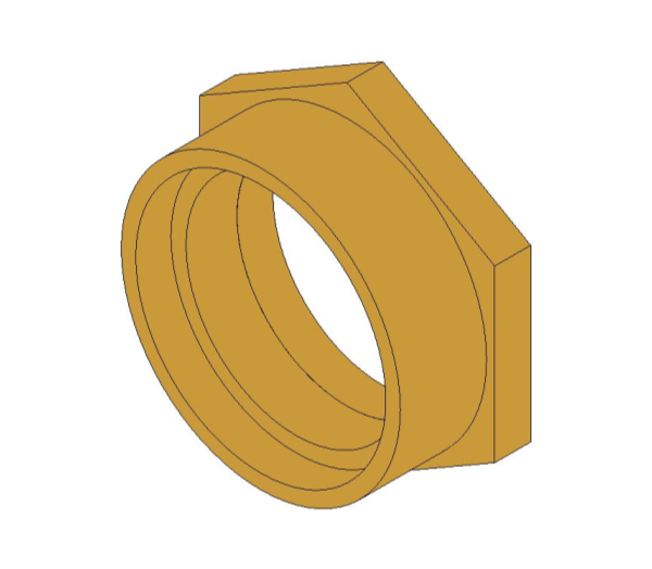 Product: Bronze Screwed Pipe Reducing Bush 2.1/2"x2"
