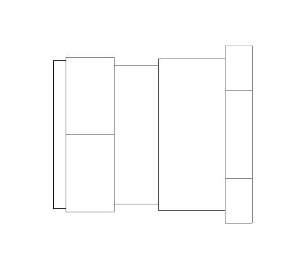 bimwarehouse plan image of the Compression Female Iron from Boss