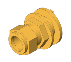 Product: Compression Flanged Tank Connector