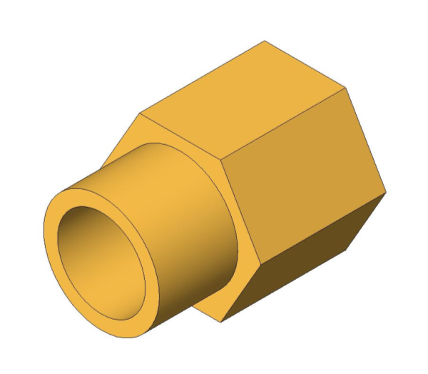 Product: Compression Male Female Adapter Tap Ext