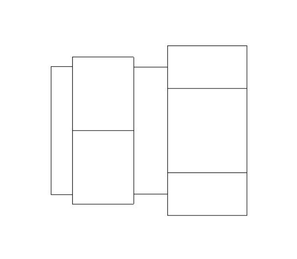 bimwarehouse front image of the Compression Short Female Tap Adaptor from Boss