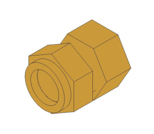 Product: Compression Short Female Tap Adaptor