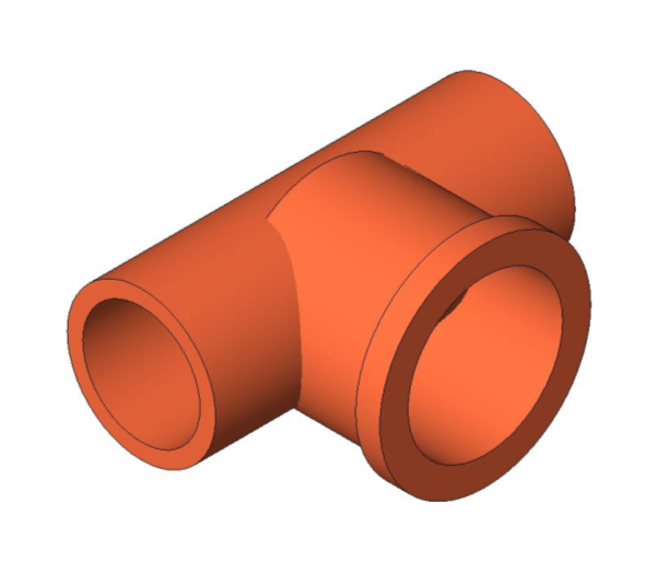 Product: End Feed Fitting - Female Branch Tee