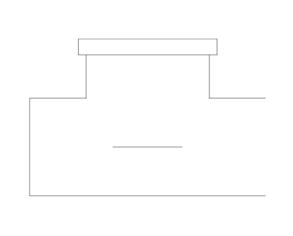 bimwarehouse plan image of the End Feed Fitting - Female Branch Tee from Boss