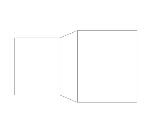 bimwarehouse plan image of the End Feed Fitting - Reducer from Boss