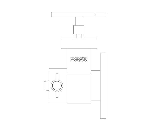 bimwarehouse side image of BOSS Fire Control - Dry Riser Valves