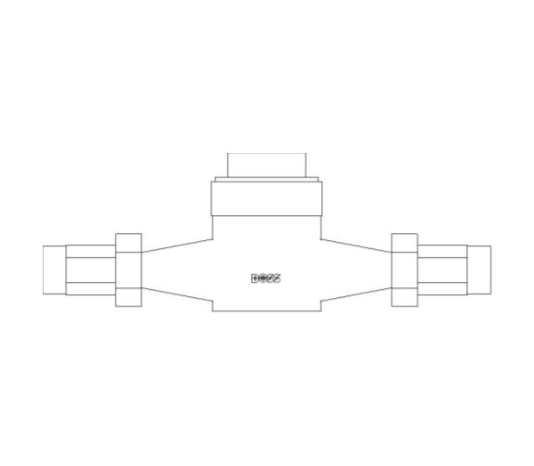 bimwarehouse front image of BOSS Multi Jet Water Meter - 38