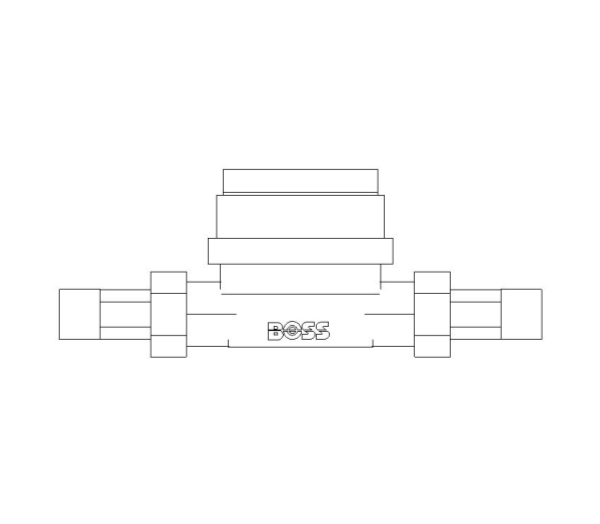 bimwarehouse front image of BOSS Single Jet Water Meter - 38