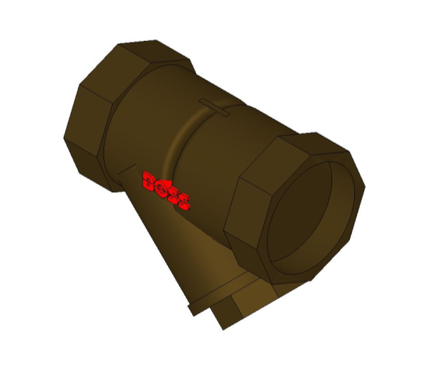 bimwarehouse 3D image of BOSS Strainer - 46W
