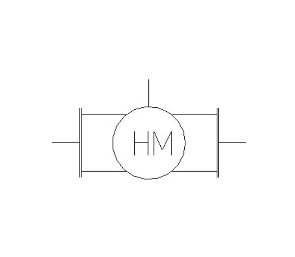 bimwarehouse plan symbol image of BOSS Ultra Sonic Heat Meter - 38USH