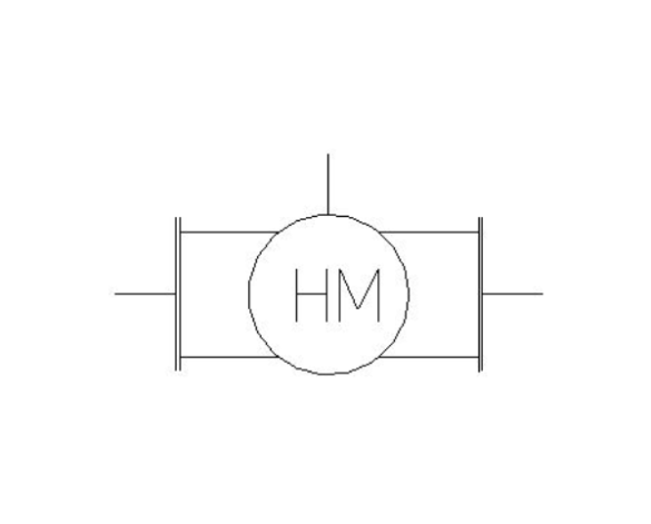 bimwarehouse plan symbol image of BOSS Ultra Sonic Heat Meter - 38USH