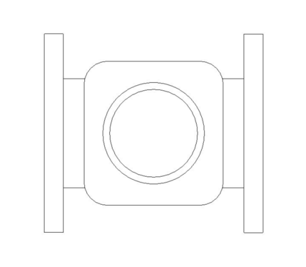 bimwarehouse plan image of the Woltmann Water Meter - 38CMWF from Boss