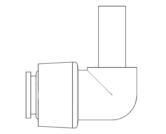 Product: FloFit+ Stem Elbow