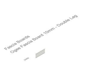 Product: Ogee Fascia Board 10mm – Double Leg
