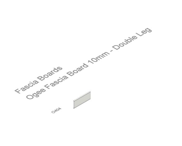 Product: Ogee Fascia Board 10mm – Double Leg