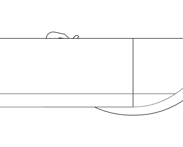 Product: RA1 90° Angle Half Round