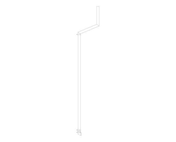 Product: Rainwater Downpipe - 68mm Round