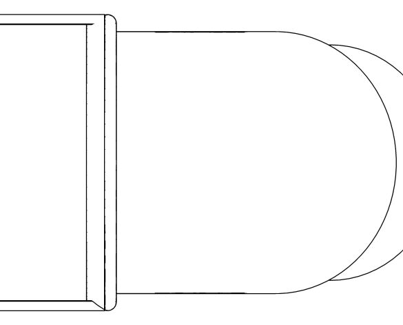 Product: RB2 112½° 68mm Round Offset Downpipe Bend