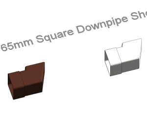 Product: RBS3 65mm Square Downpipe Shoe