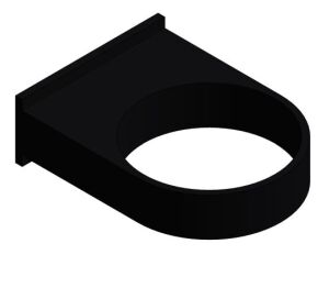 Product: RC3 68mm Round Downpipe Pipe Clips Single Fix