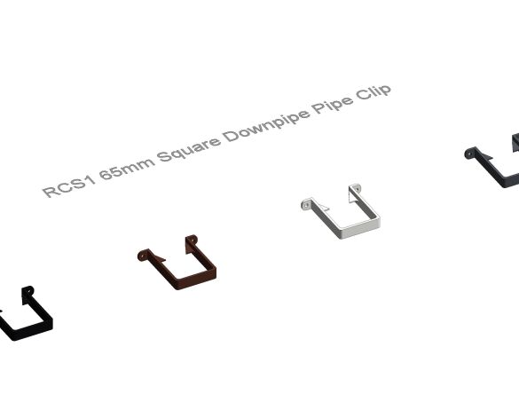 Product: RCS1 65mm Square Downpipe Pipe Clip