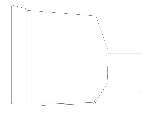 Product: RHS1 68mm Round Hopper
