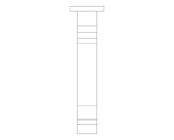 Product: RK1 112mm Half Round Fascia Bracket