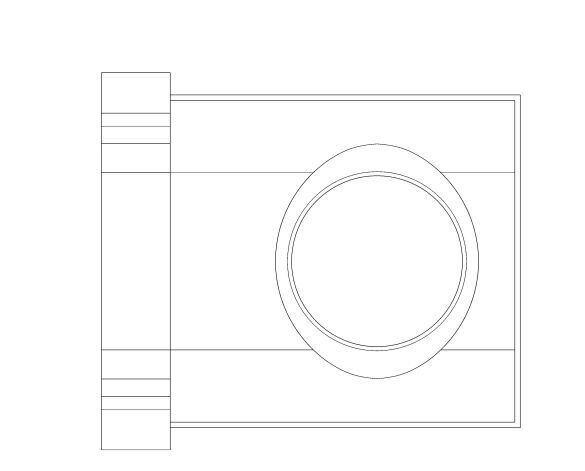 Product: RO2 112mm Half Round Stopend Outlet