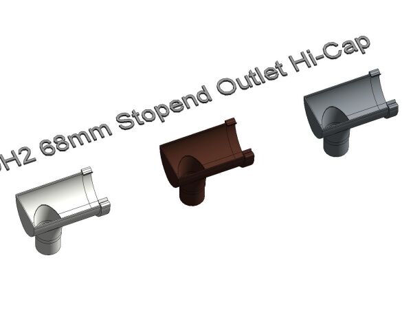 Product: ROH2 68mm Stopend Outlet Hi-Cap