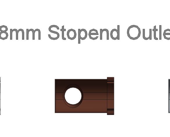 Product: ROH2 68mm Stopend Outlet Hi-Cap