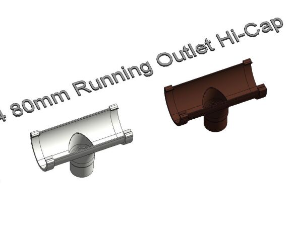 Product: ROH4 80mm Running Outlet Hi-Cap
