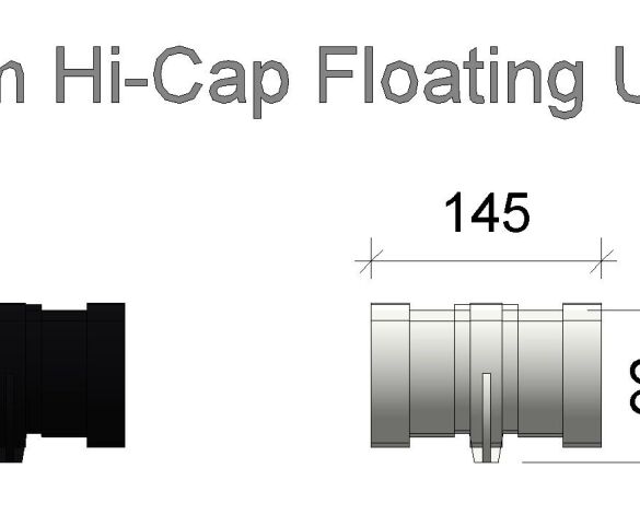 Product: RUH2 115mm Hi-Cap Floating Union Bracket