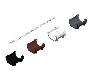 Product: RUS1 114mm Square Line Gutter Union Bracket