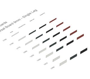 Product: Universal Board 9mm – Single Leg