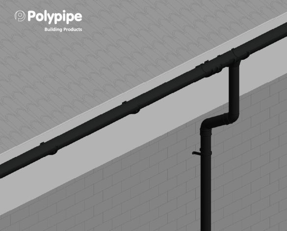 Product: 112mm Half Round Gutter