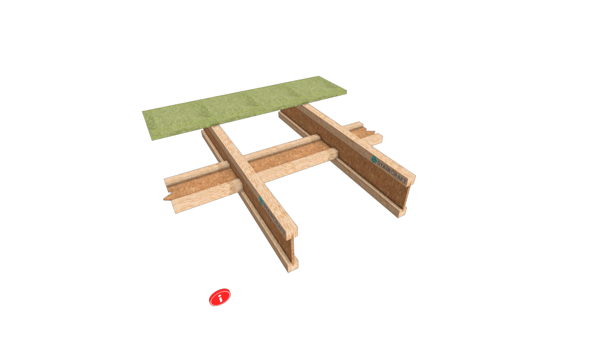 Product: i16 - Horizontal Blocking - btm Flange Braced