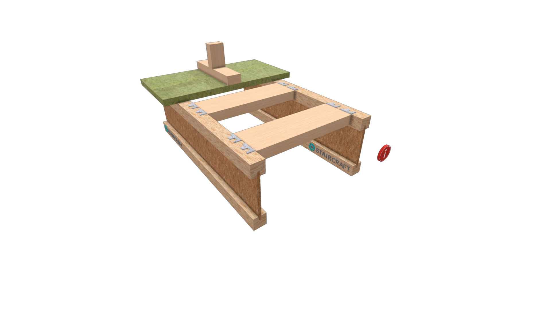 Product: i28 - Buttress Wall Noggs - Parallel